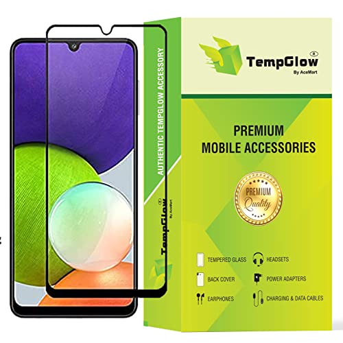 Image of Screen Protector for Samsung Galaxy A13 5G (Black) Tempered Glass Edge-to-Edge 6D Screen Guard With Installation Kit