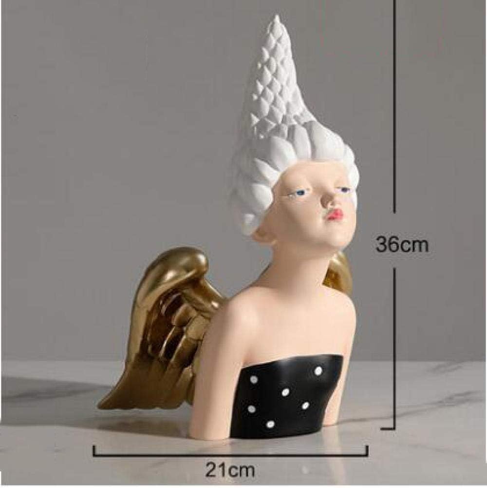 Sculpture Bust Resin Statue Decoration Table Craft Decoration