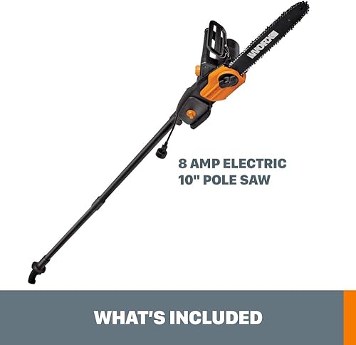 Miniatura 6 de WORX WG309 - Sierra eléctrica de poste de 8 amperios y 10 pulgadas