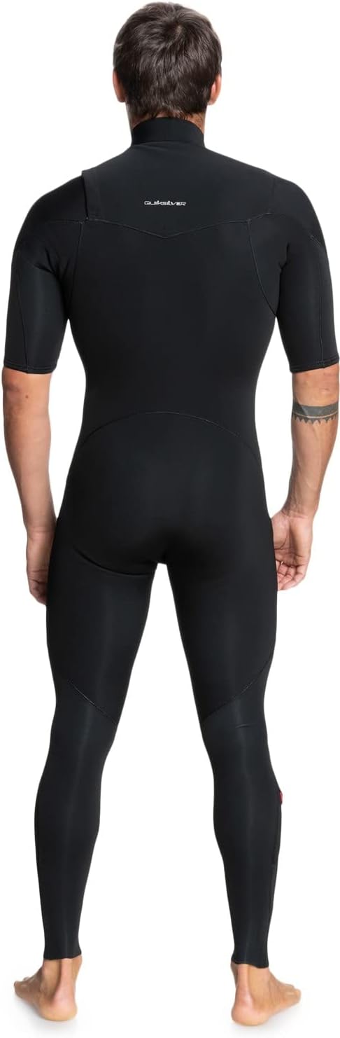 Quiksilver Mens 2/2 Sessions Short Sleeve Chest Zip Springsuit