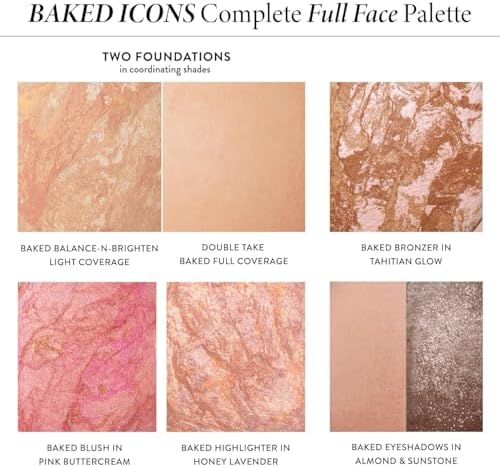 LAURA GELLER Baked Icons Full Face Palette With Foundation - Fair — view 7