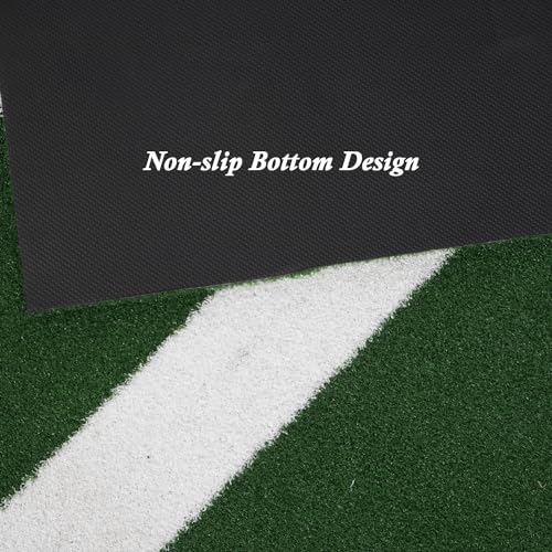 mopam 3\' x 10\' Softball Pitching Mat Baseball Pitchers Mound Green Softball Hitting Mat Artificial Grass Pitching Mat Softball Pitching Training Aids for Indoor Outdoor