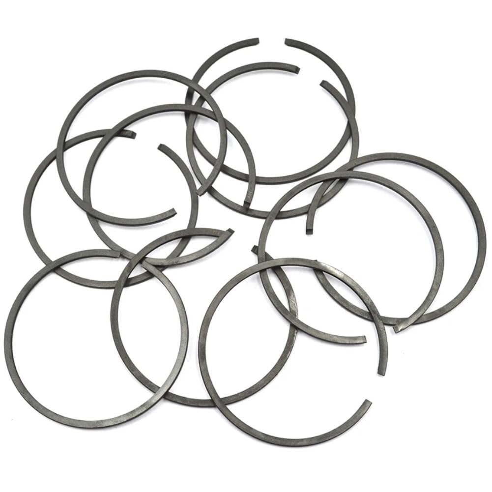 100 anelli per pistone da 50 mm x 1,2 mm, compatibili con sega da taglio STI 044 MS440 MS441 TS410 TS420 HUSQVAR 362 365 371 372 OEM 11280343000