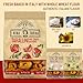 NINA FARINA Tarallini Variety Pack-Fresh Baked Italian Crackers Free from Added Sugars, Palm Oils & Yeast - Italian Style Nutritious Tarallini Crackers Great for Health 6.35oz/bag (9PACK)