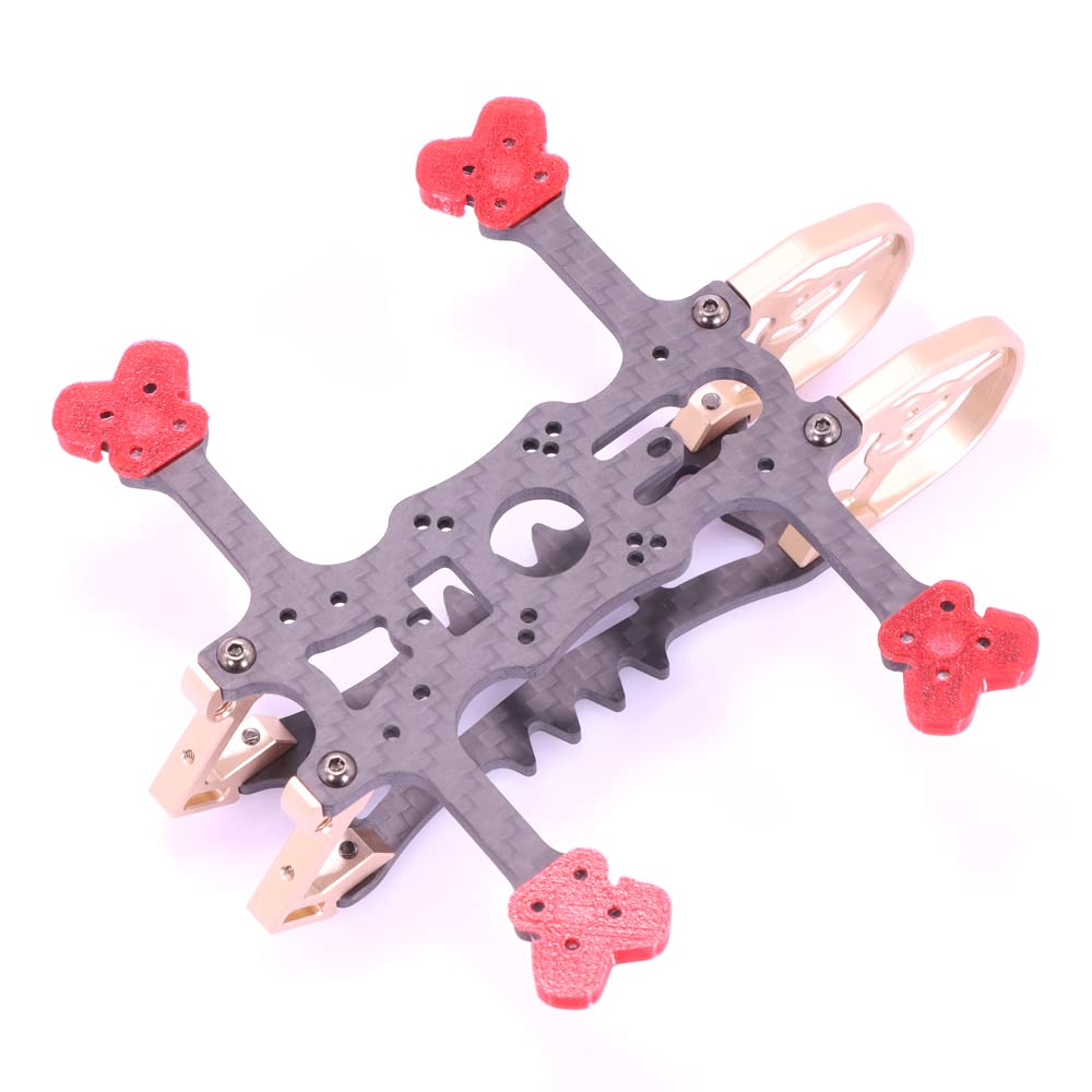 [Fernbedienung Spielzeugteile] 2 Zoll 6. 5mm Propeller-Zahnstocher-Rahmen-Kit Rc Drohne FPV Rennstütze CADDX Vista 1103 1104 1105 1106 1204 Motor- - sievironmentell freundliche Materialien