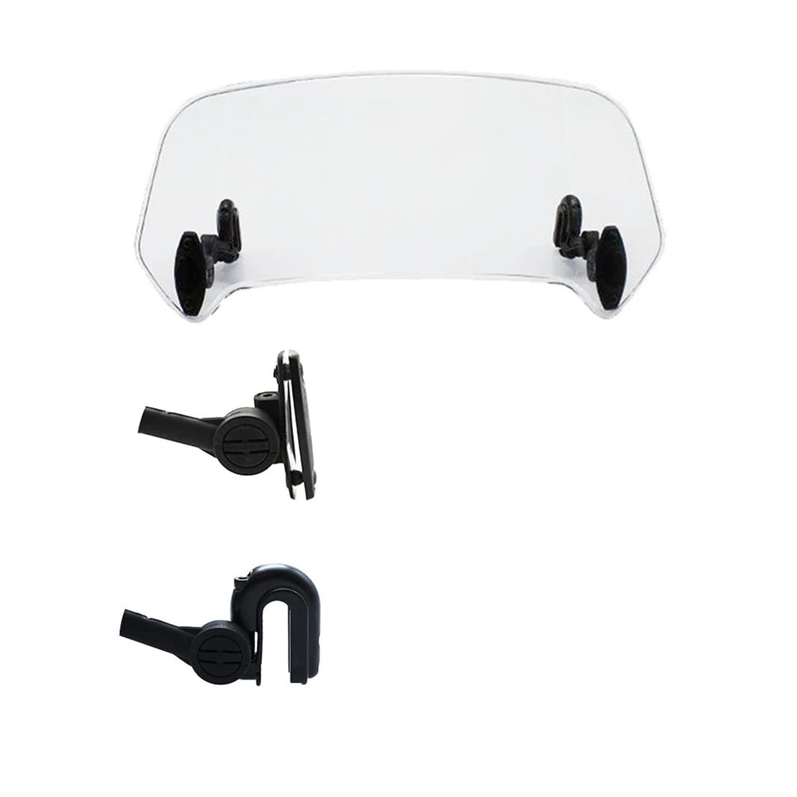 pour MT07 pour MT09 MT10 Motorbike Windshield Deflectors pour Les Cavaliers