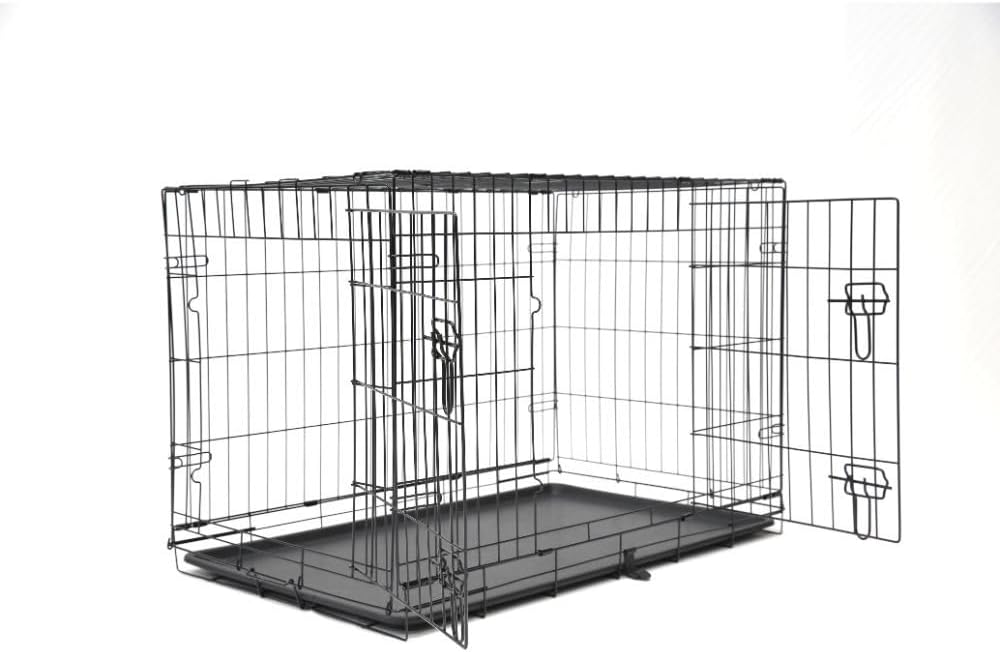 Nordic Paws - Wire Cage Black S 63 x 44 x 50 cm - (540058526924)