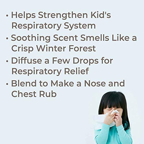Plant Therapy Kidsafe Sniffle Stopper Essential Oil Blend 10 Ml (1/3 Oz) Respiratory Support Blend 100% Pure, Undiluted, Natural Aromatherapy, Therapeutic Grade #TOP1