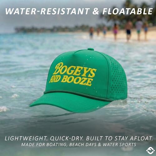 Image of Funky Junque Golf Trucker Hat | Lightweight Golf Trucker Rope Hat with Adjustable Snapback, Golf Course and Weekend Wear, Funny Golf Hats for Men and Women