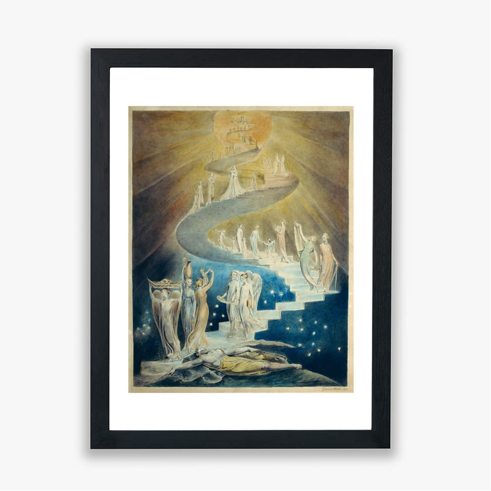 Jacobs Ladder de William Blake | Poster giclée pour salon élégant
