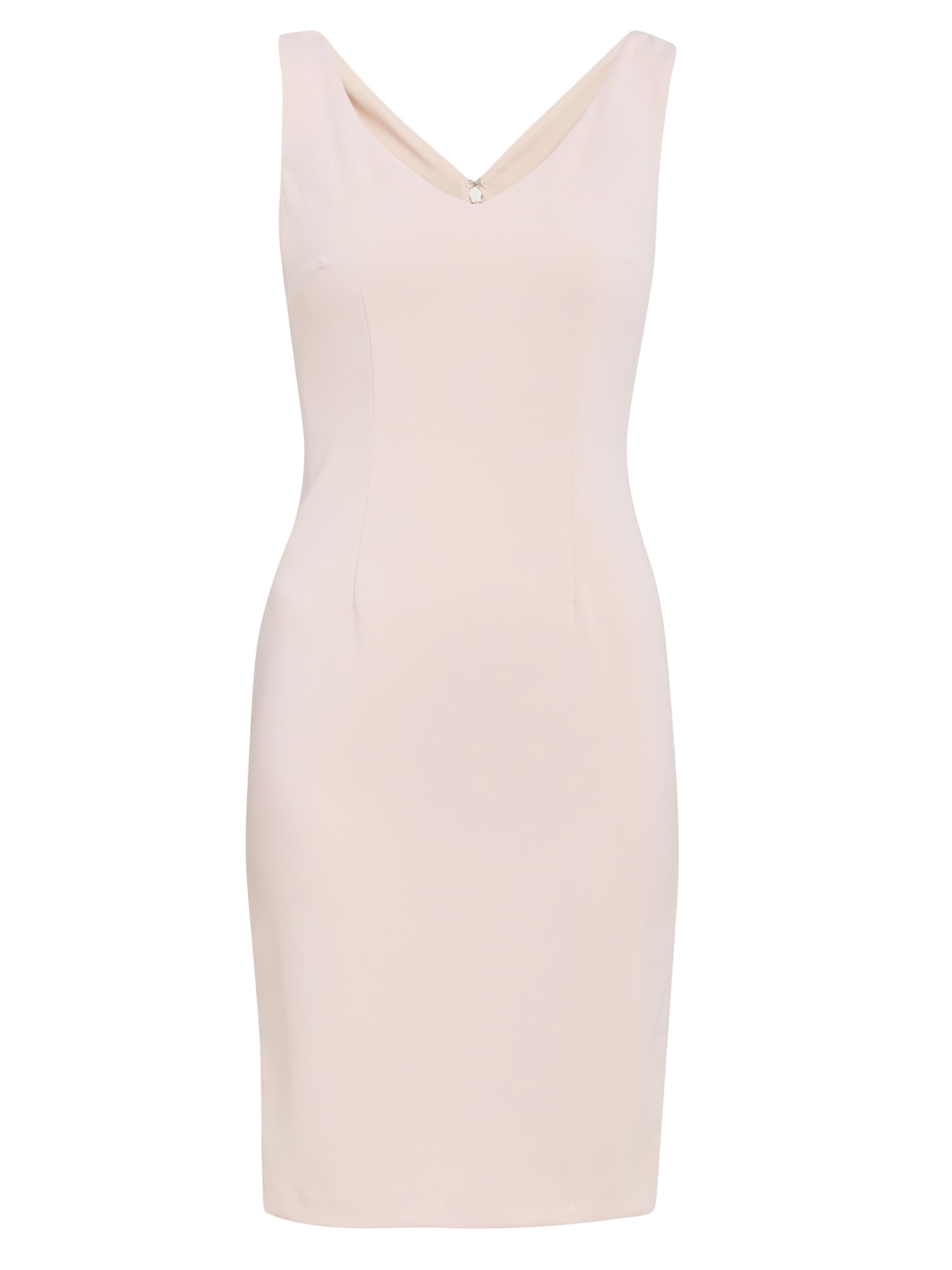 Gina Bacconi Crepe Shift Dress, Antique Rose, 12