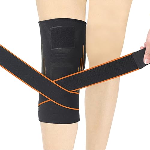 Scott Edward Rodilleras con correa ajustable para dolor de rodilla, soporte de compresión premium para dolor de artritis, adecuado para hombres y