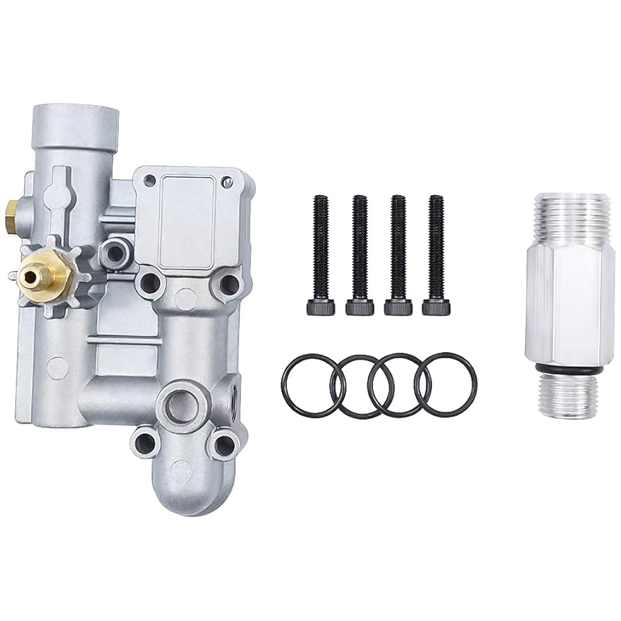 Amazon.com: 4 Bolt Pressure Washer Pumb Unloader Manifold
