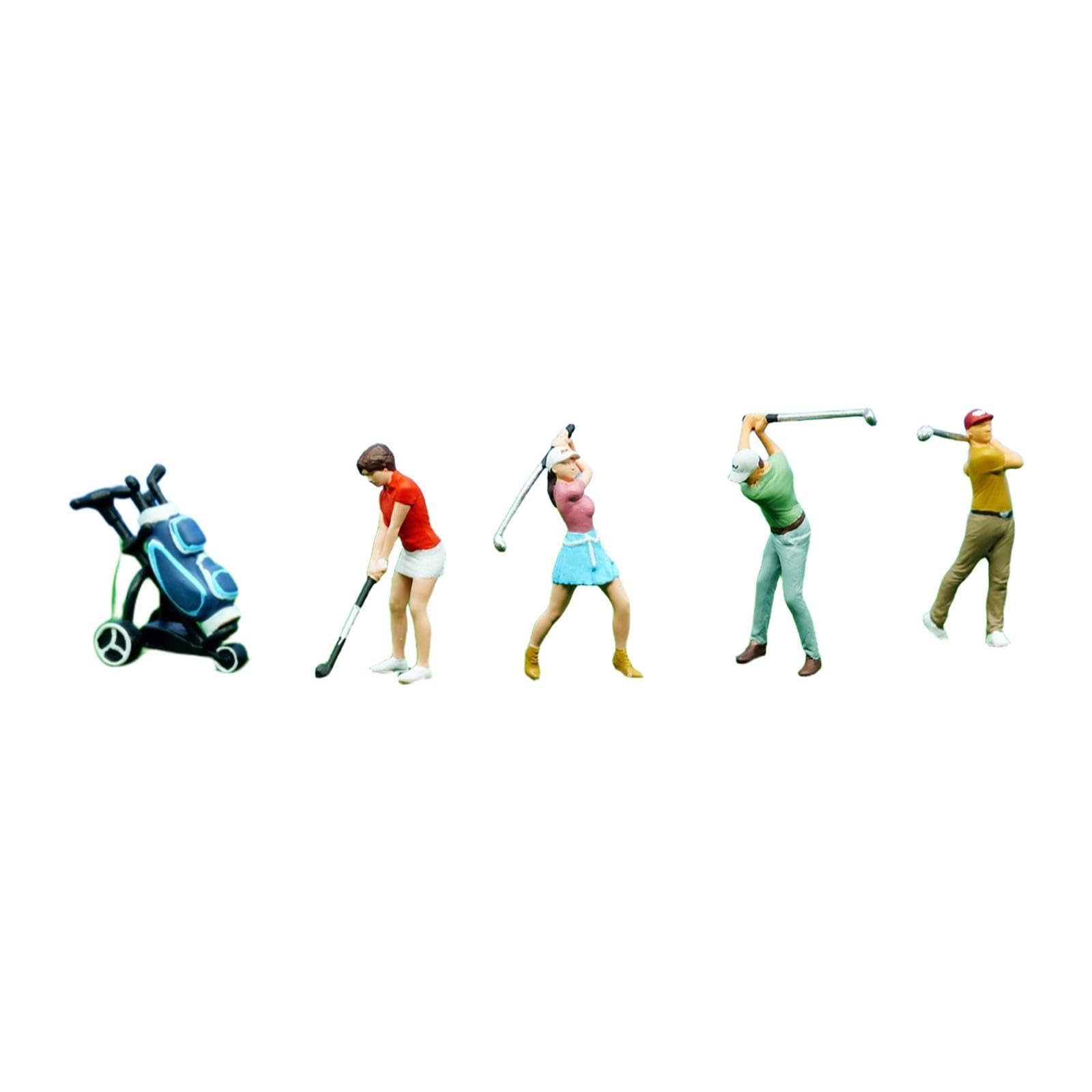 Amazon.co.jp: Generic 4個 1:64 スケール ミニチュア フィギュア
