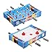 Produktbild Virhuck Mini Tischplatte Tischkicker Tischbillard, Indoor & Outdoor Tisch Fußball Spiel Set für Kinder (Foosball+Air Hockey)