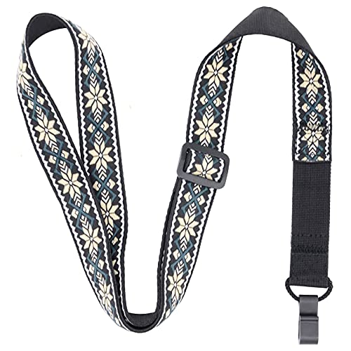 rayzm Sangle pour ukulélé à clipser, sangle en coton tissé Jacquard pour ukulélé, ceinture ukulélé brodée, sangle… - Les Beatles, Paul McCartney, John Lennon, RIngo Starr, George Harrison rayzm Sangle pour ukulélé à clipser, sangle en coton tissé Jacquard pour ukulélé, ceinture ukulélé brodée, sangle… – Image 6