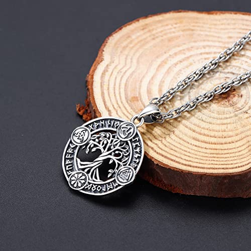 Friggem Collana Albero della vita in argento