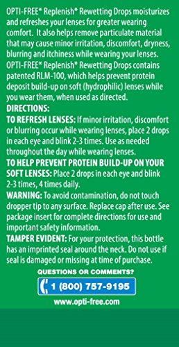 Opti-Free 0065-0192-29 Replenish Rewetting Drops,10-Ml,0.33 Fl Oz thumb #2