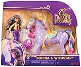 Unicorn Academy Rider and Unicorn Set – Approx. 12 cm, The Popular Netflix Series, with 2 Accessories and Brush for Creative Role Play, for Children from 4 Years, Assorted Items Without Pre-Selection