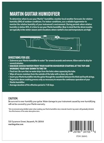 Martin Guitar Humidifier