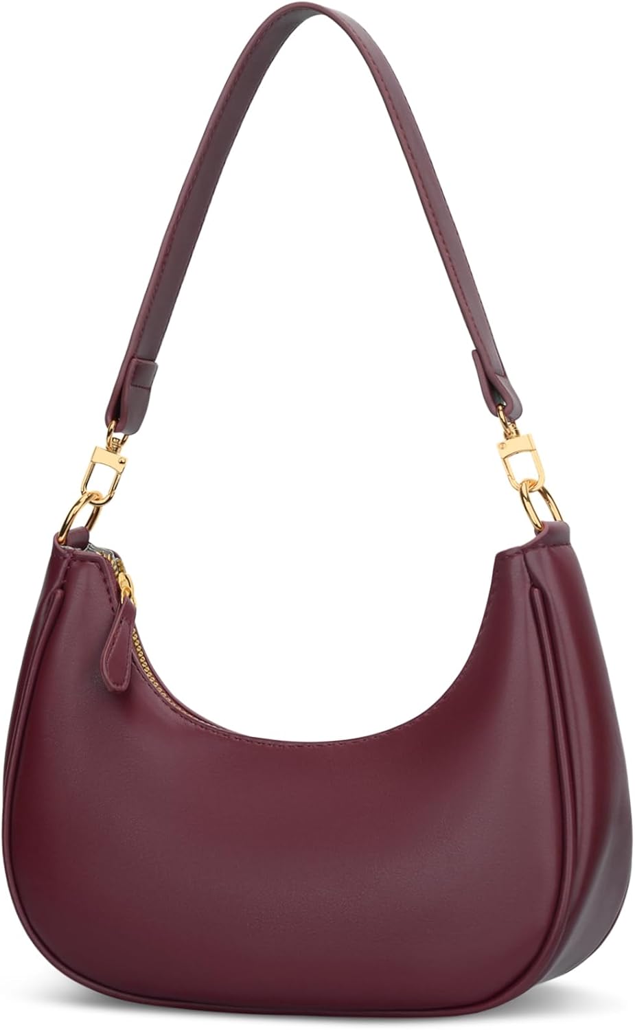 KKXIU Shoulder Bag for Women Small Purse Cute Clutch Hobo Handbag Trendy Crescent Bag