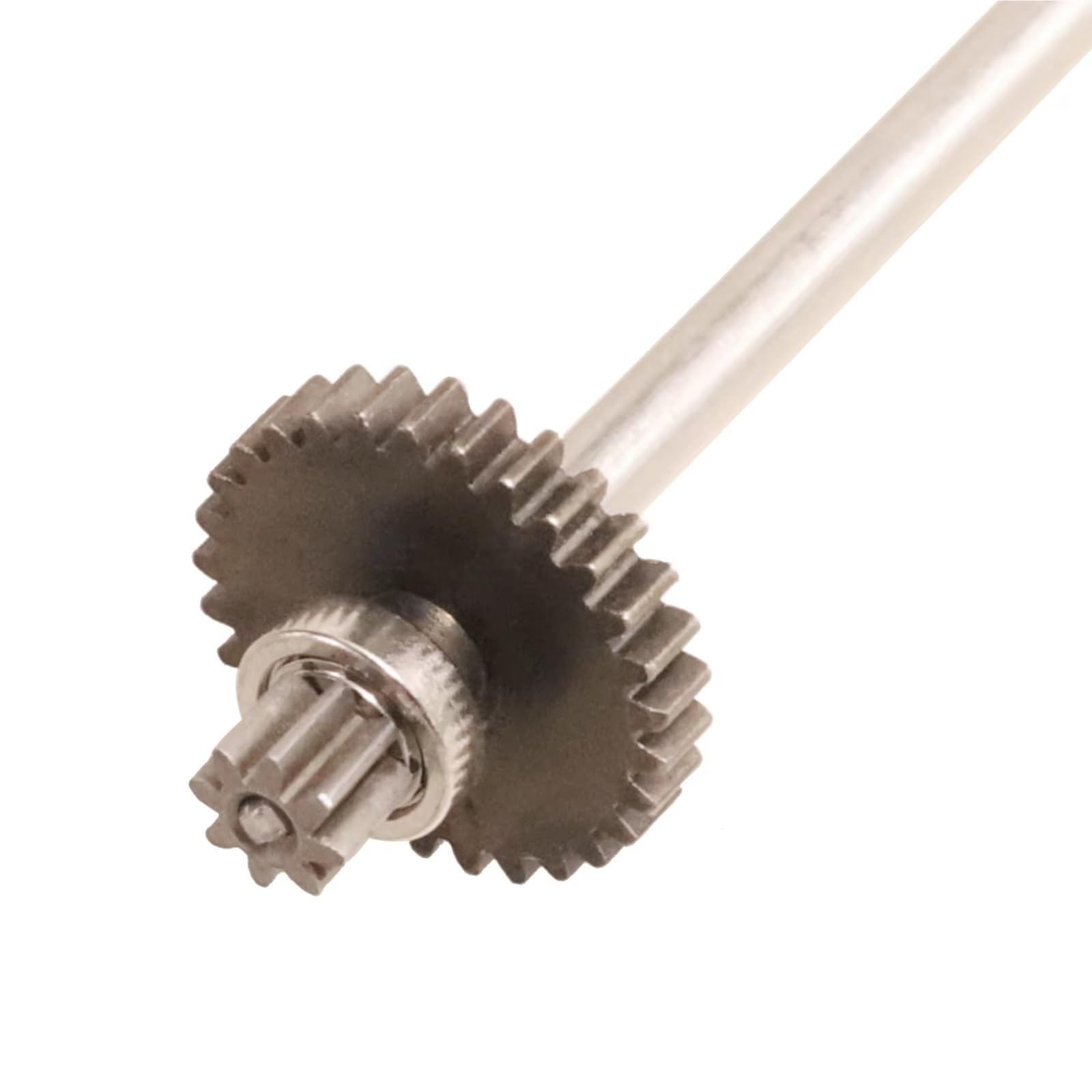 Para Wltoys 284010 284131 284161 K989 1/28 3mm Diámetro Engranaje Reductor Dientes Activo Eje Central Metal Acceso Proporcional Para Coche RC Componentes Juguetes RC