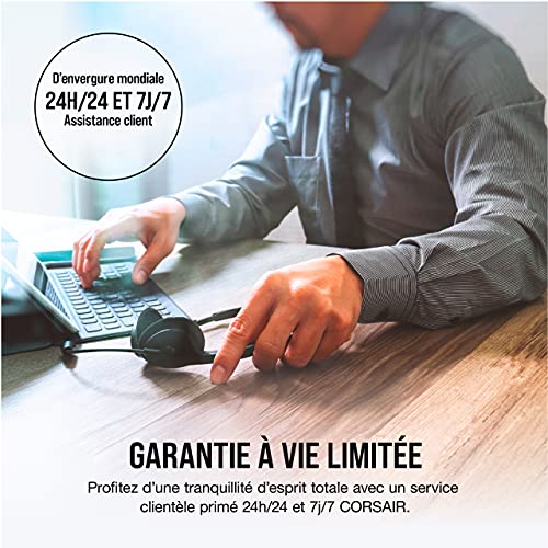 Corsair Vengeance RGB Pro 8 Go (1x8 Go) DDR4 3200 (PC4-25600) C16 optimisé pour AMD Ryzen - Noire CMW8GX4M1Z3200C16