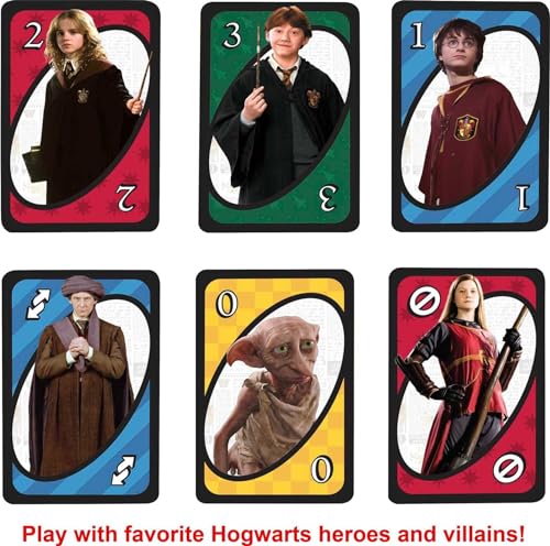 Mattel Games UNO Harry Potter Card Game Tin (Amazon Exclusive)
