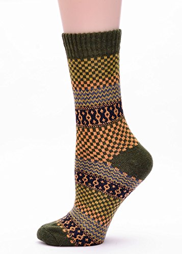 Image of Womens Wool Knit Winter Socks