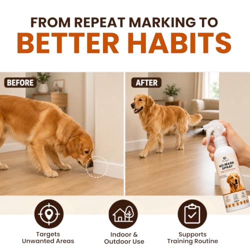 Image of No-Mark Dog Repellent Spray for Pee & Poop, Indoor & Outdoor, 200ml
