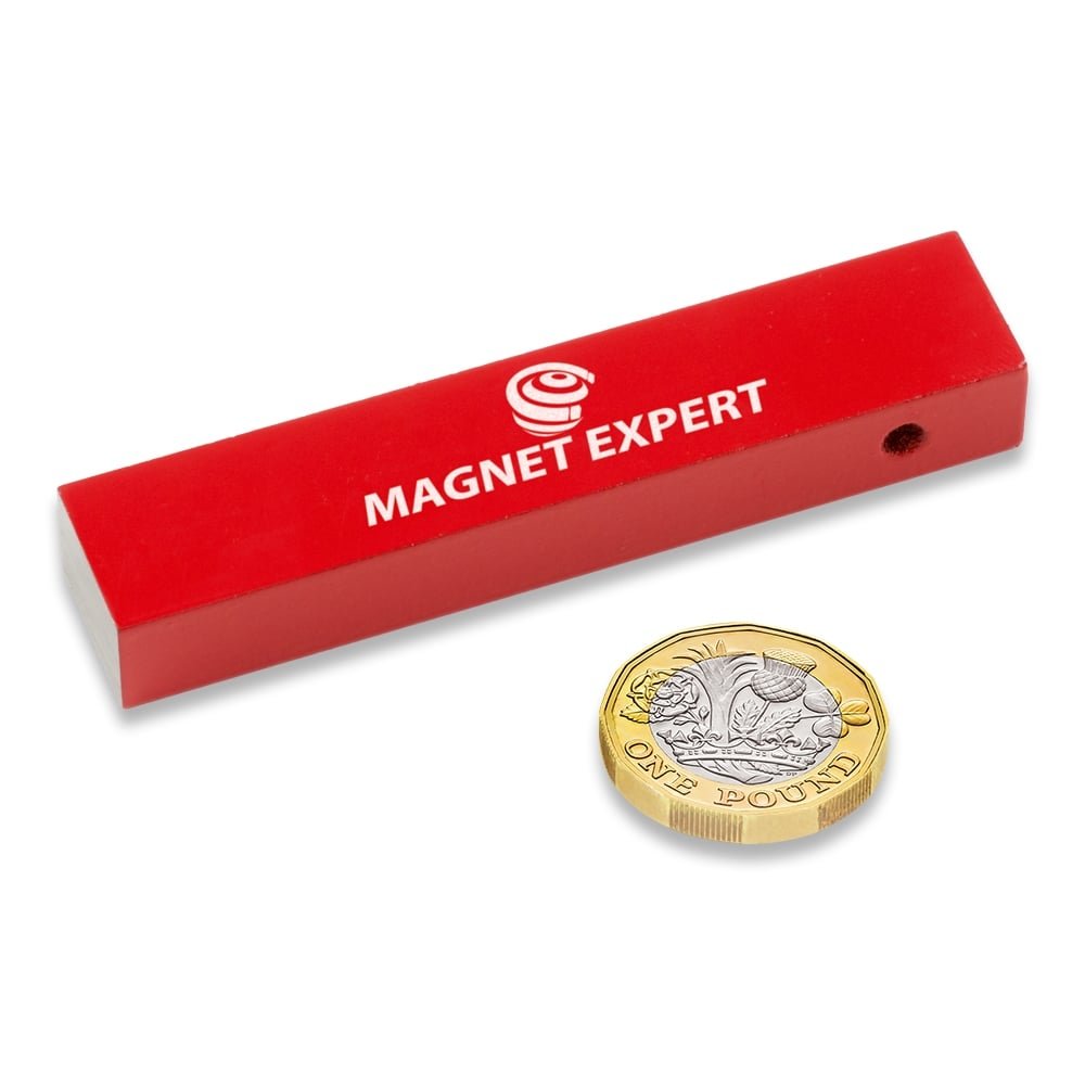 2 Alnico Rechteckige Balkenmagnete Für Wissenschaft, Bildung, Experimente, Schüler und Lehrer - 15mm x 10mm x 75mm - 2,2kg Zug