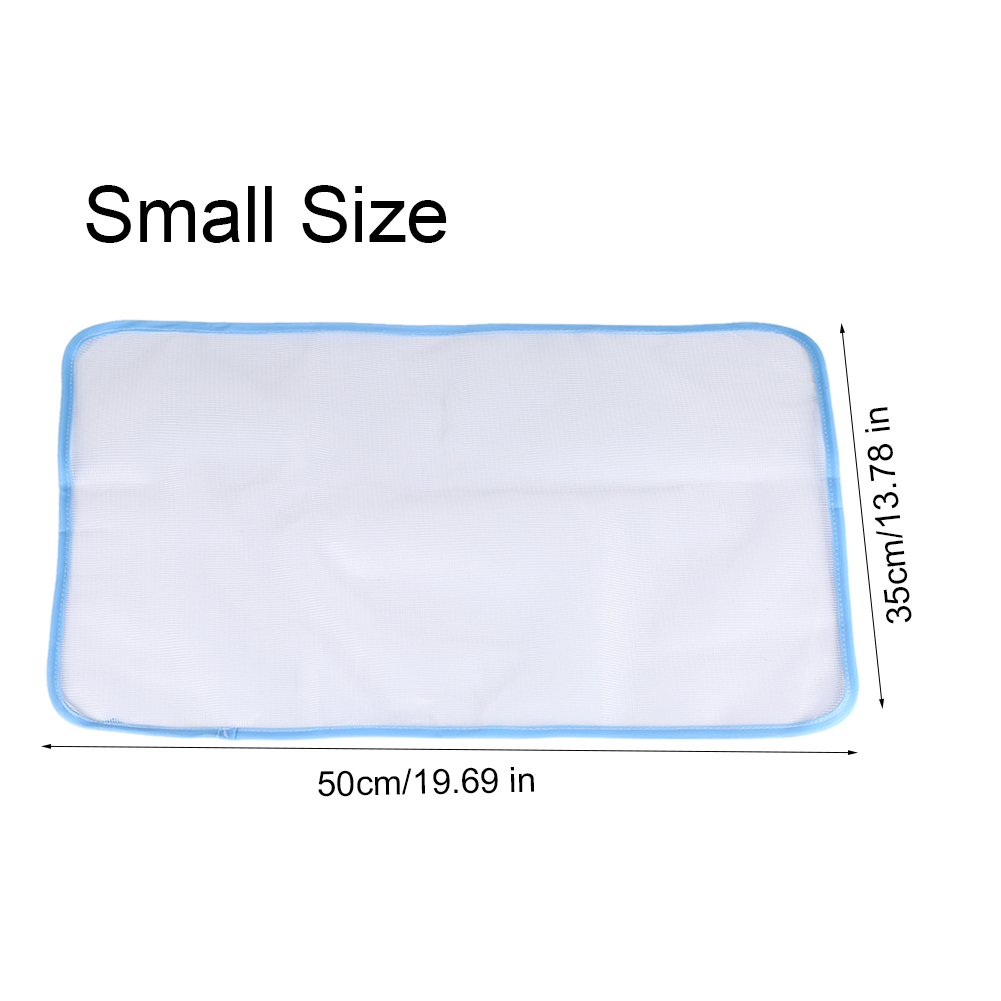 GYZOUKA Ironing Heat Insulation Pad Anti Scouring Insulation Pad for Delicate Fabric Protection Protects from Shine Scorching with High Temperature for Uniform Heat (Small 35 * 50CM)