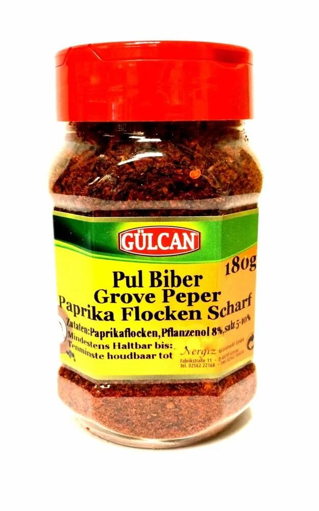 Pul Biber - Chiliflocken Zubereitung - Paprikaflocken (180g)