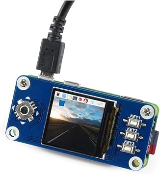 1.3 inch 240X240 LCD Display Screen Module Monitor HAT Starter Kit for RPI Raspberry Pi Zero 2W Raspberry Pi Zero 2 W Raspberry Pi Zero W WH 3B+ 3 4 4B 2GB 4GB 8GB Electronic Craft