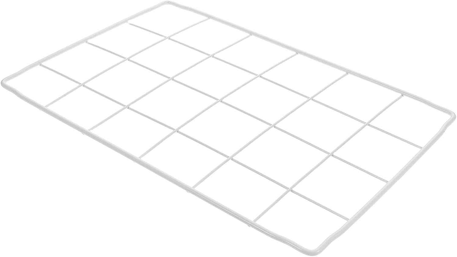 Freezer Shelf Organizer Multi Layer Iron Grid Dividers for Storage