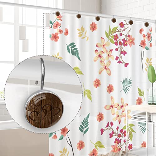 Crochets de douche en acier inoxydable avec finition sculptée haut de gamme