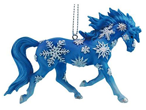 Westland Giftware Horse of A Resin Ornament, Snowflakes