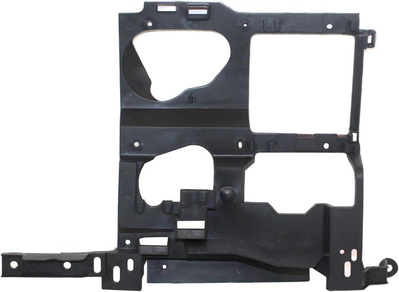Headlight Bracket For GMC Sierra 1500 2003 To 2006 For GMC Sierra 1500 Classic 2007 Right Passenger Side Halogen Black Header Panel GM1221133 15798924