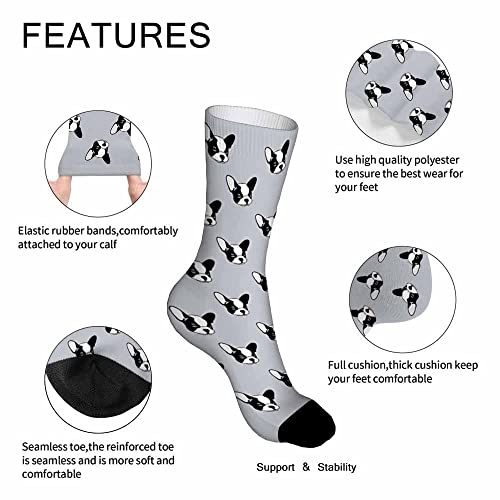 Image of Pehede Socks Mens Fun Dress Socks for Women Funny Novelty Crazy Design Socks
