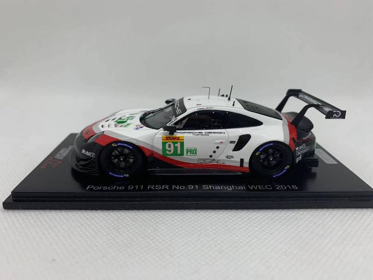 Amazon | SPARK 1/43 ミニカー Porsche 911 RSR Shanghai WEC 2018 NO