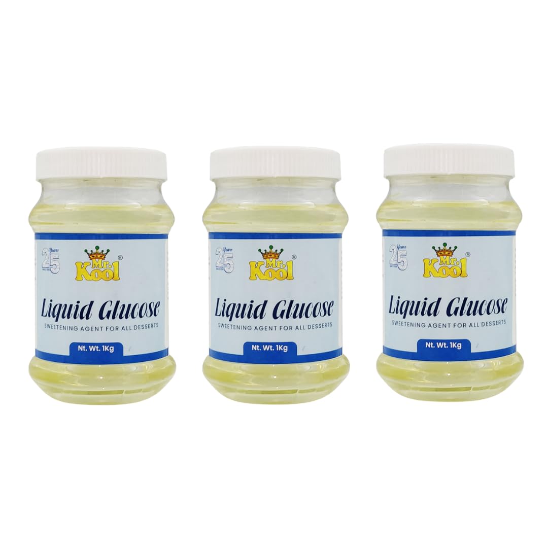 Mr. Kool Liquid Glucose Syrup for making cake, ice cream, jelly, candy, jams, Sweetener for desserts 1 Kg X 3 Pack (B0CJ9KTMNF) Amazon Price History, Amazon Price Tracker