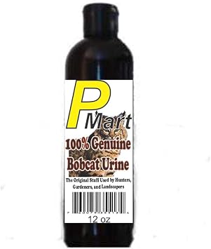 The Pee Mart - Bobcat Urine 12 Ounces - Full Strength!