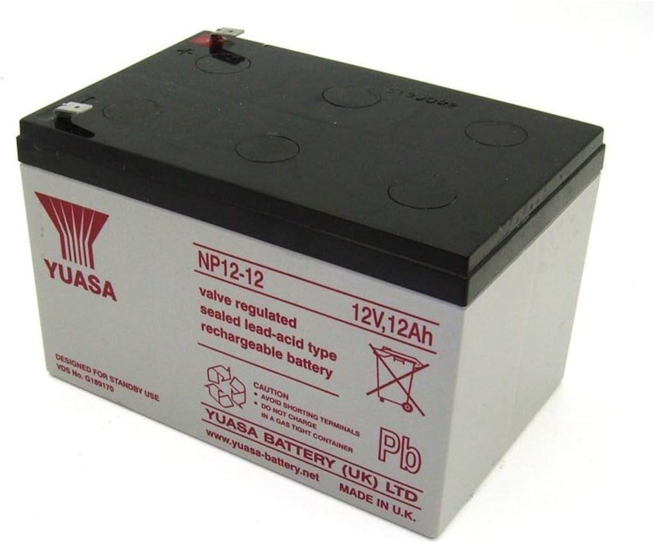 Genuine NP12-12 12 Volt 12 AmpH SLA Battery with F2 Terminal