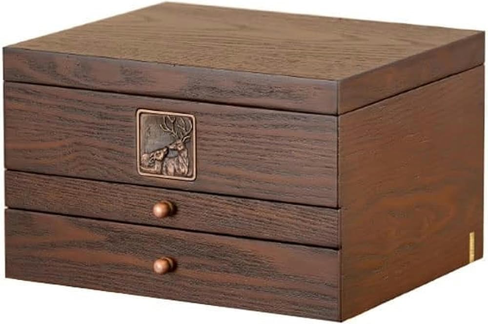Organizador De Joyas De 10,23 Pulgadas, Caja De Almacenamiento Retro De Madera, Caja Pequeña para Guardar Anillos, Pulseras, Collares, Pendientes Y Relojes.
