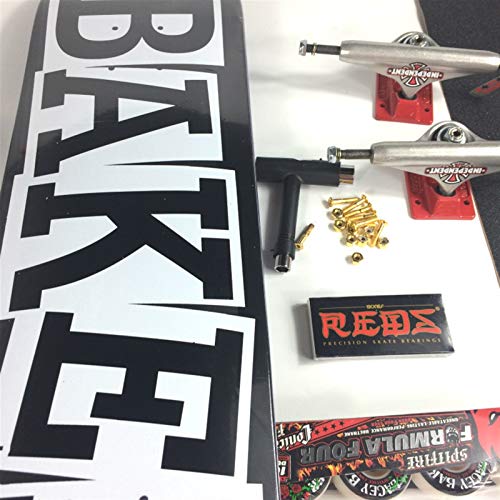 JSJJAES Skateboard Baker A Complete Set van Canadese Maple Skateboard 8.0/8.125/8.25/8.375/8.5 Inch Deck Pro Skater… - Afbeelding 5