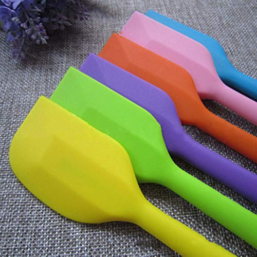 DBSUFV Hittebestendige Siliconen Spatels Cake Crème Boter Schraper Bakken Schraper Tool Keuken Koken Gadget en Bakvormen… - Image 8
