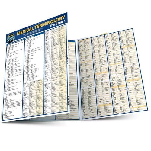 Medical Terminology: The Basics: a QuickStudy Laminated Reference Guide (Quick Study Academic)