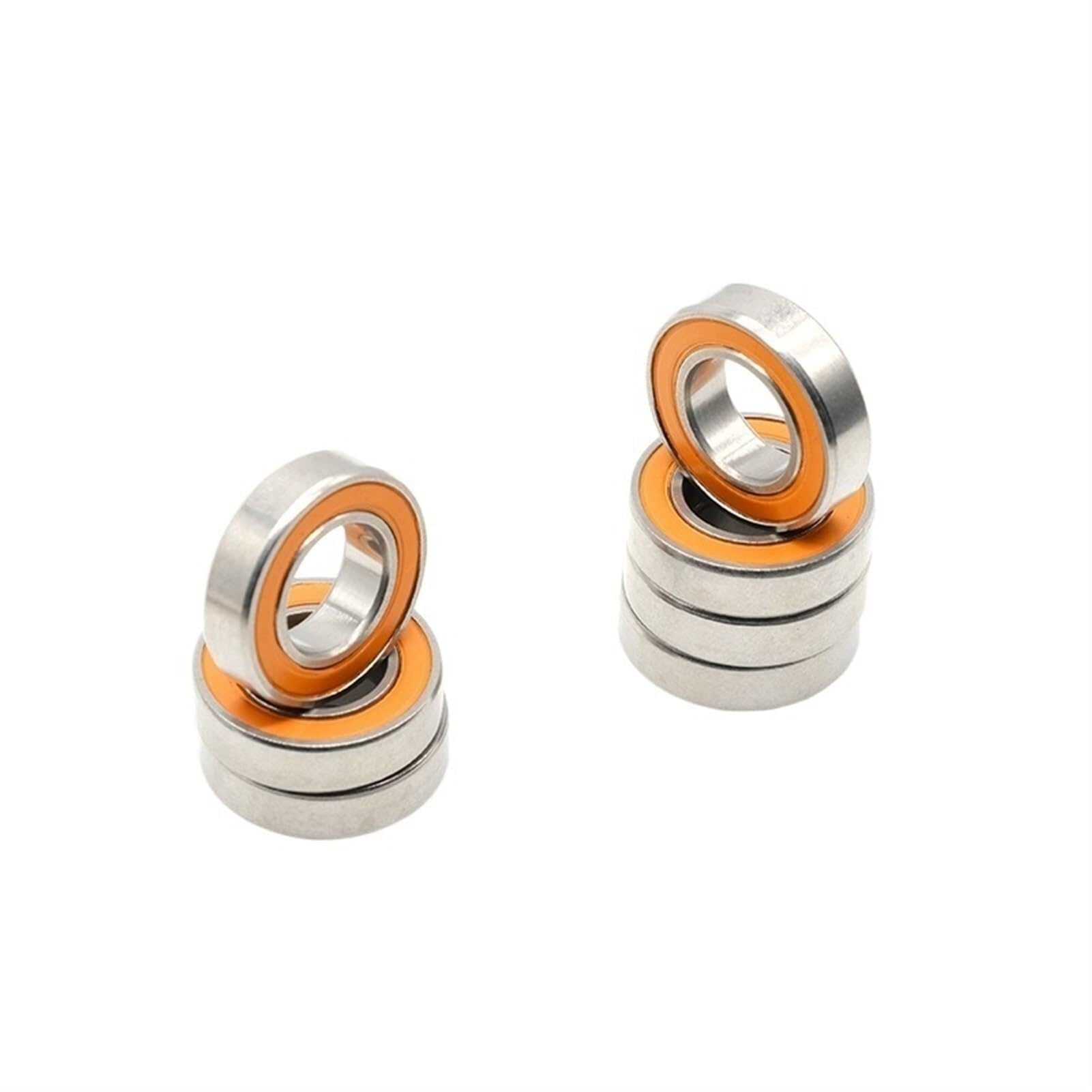 Rillenkugellager 10 PC-Lager S6800 2RS 440C Edelstahlringe mit Si3N4-Keramikkugeln Lager S6800 RS