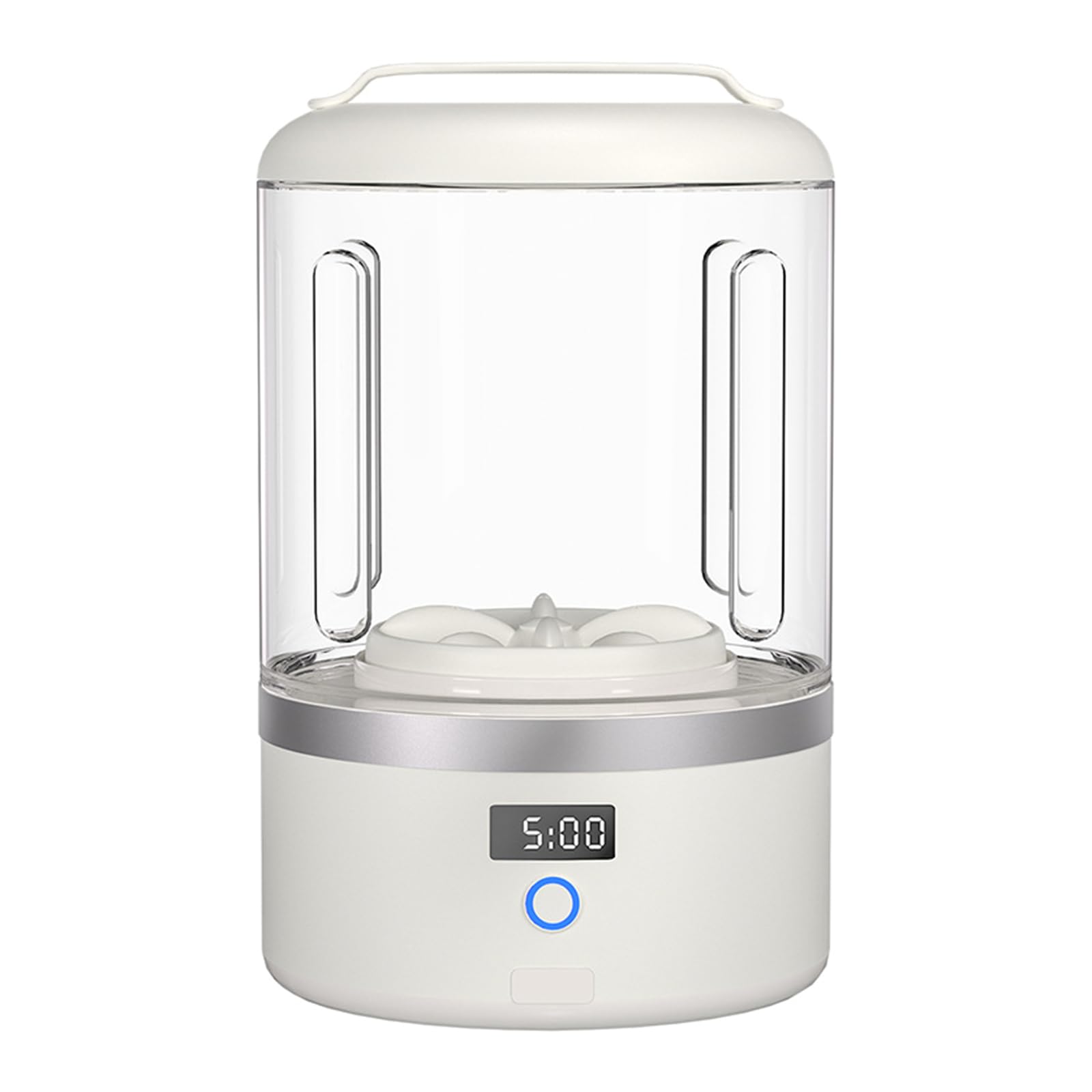 Elnwnnkc Compact Tiny Washer for Small Clothes 3600mAh Battery Power Efficient Cleansing Quiet Plan Transportable Answer Battery Washer
