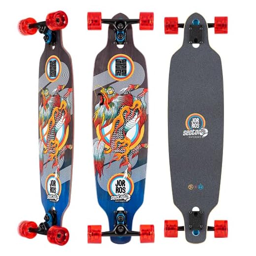 Sector 9 Longboard Kirin Fractal Drop Thru 9" x 36"